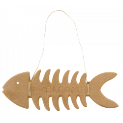 Pa28 Kılçık Balık Pano 38x13,5 cm*