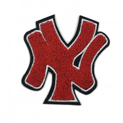 Yapıştırma NY Yazılı Patch