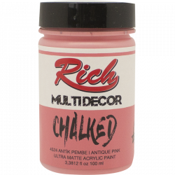 Rich Multi Decor Chalked Akrilik Boya 100 cc Antik Pembe 4524