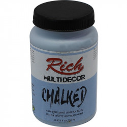 Rich Multi Decor Chalked Akrilik Boya 250 cc Ege Mavi 4548