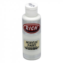 Rich Akrilik Boya 120 cc Antik Beyaz 101