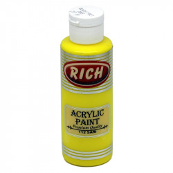 Rich Akrilik Boya 120 cc Sarı 112