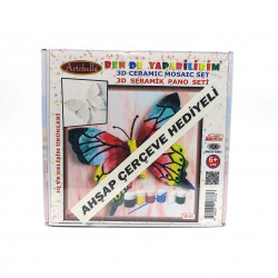 Artebella Seramik Boyama Seti 20×20 cm 3D-02