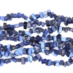 Obsidyen Taşı Boncuk Kırık Model 7