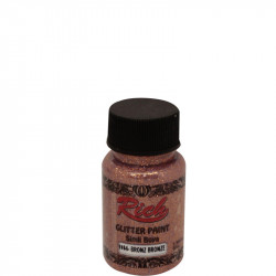 Rich Simli Boya Glitter Paint 50 cc Bronz 9004