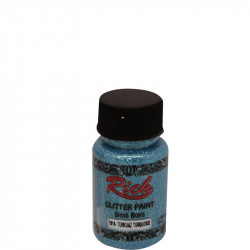 Rich Simli Boya Glitter Paint 50 cc Turkuaz 9010