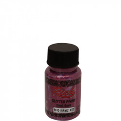 Rich Simli Boya Glitter Paint 50 cc Kırmızı 9012