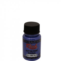 Rich Simli Boya Glitter Paint 50 cc Mavi 9014