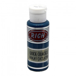 Rich Kolay Çatlatma Quick Crackle 60 ml Antik Turkuaz