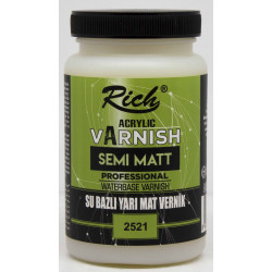 Rich Yarı Mat Vernik Su Bazlı 250 cc