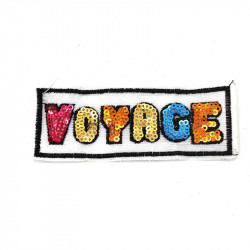 Yapıştırma Voyage Yazılı Patch