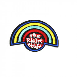 Yapıştırma The Right Staff Yazılı Patch