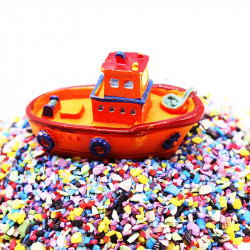 Minyatür Balıkçı Teknesi Model 1