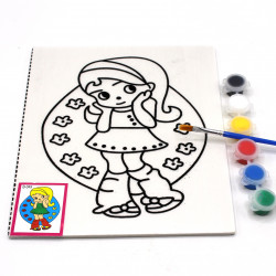 Boyama Seti Kabartmalı Model B-049
