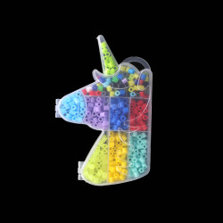 Isı İle Yapışan Boncuk Seti Unicorn Kutulu