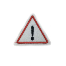 Yapıştırma Ünlem İşareti Patch