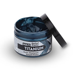 Rich Titanyum Rölyef Pasta 150 cc Antik Turkuaz 5524